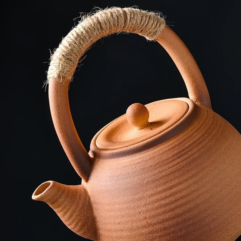 1.5L Corase Pottery Teapot