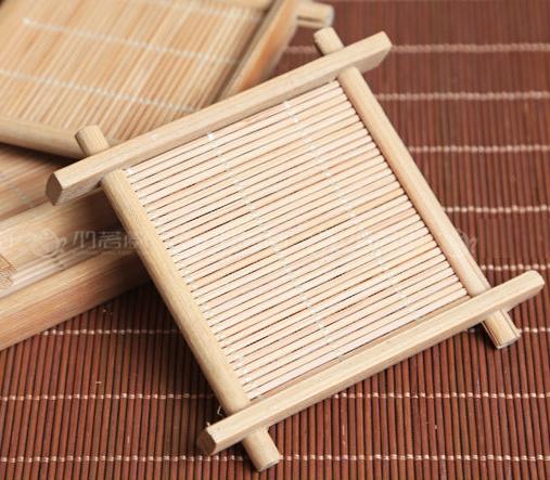 Bamboo Coster for Teacup/Accessory Tea or Drink Coaster/Oriental Coaster/Table Mat